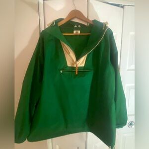 Tory Burch Color Block Half Zip Anorak